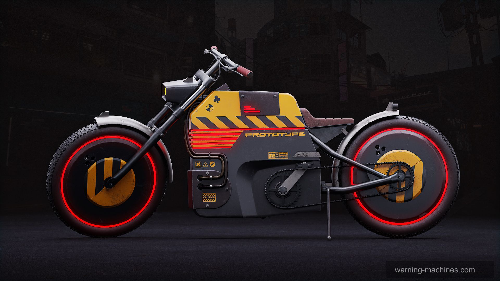 Warning Bike 3